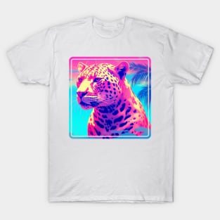 Tiger's Wilderness Vaporwave T-Shirt